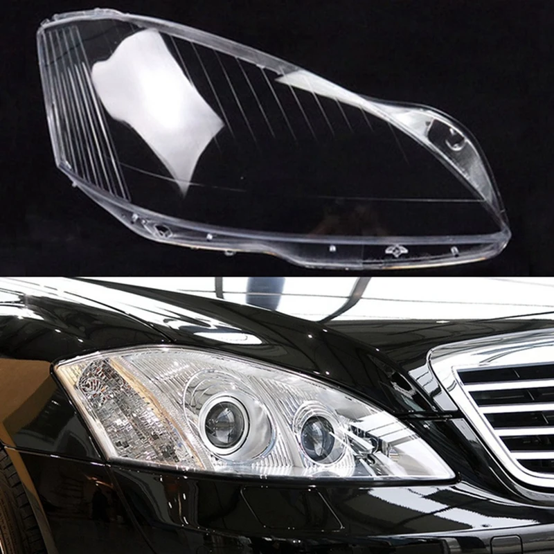

1 шт. Автомобильная фара оболочка лампа навес для Mercedes-Benz S-Class W221 2006-2009 правая