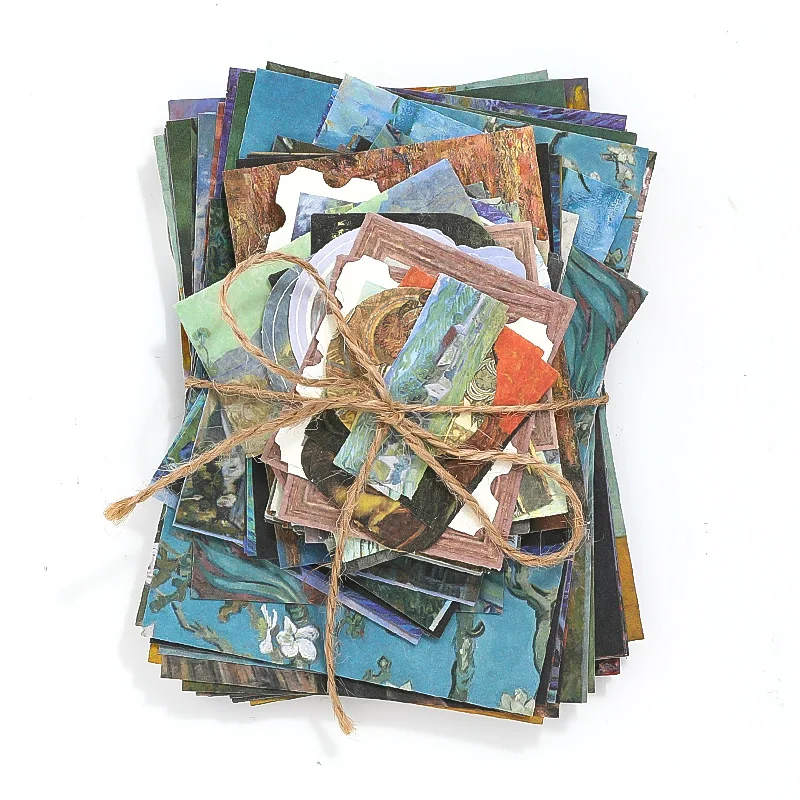 

100 шт./упак., винтажный набор бумаги для заметок, сделай сам, скрапбукинг, школьные принадлежности, декор, мусорный журнал, маркировка, канцелярские принадлежности, бумага для заметок