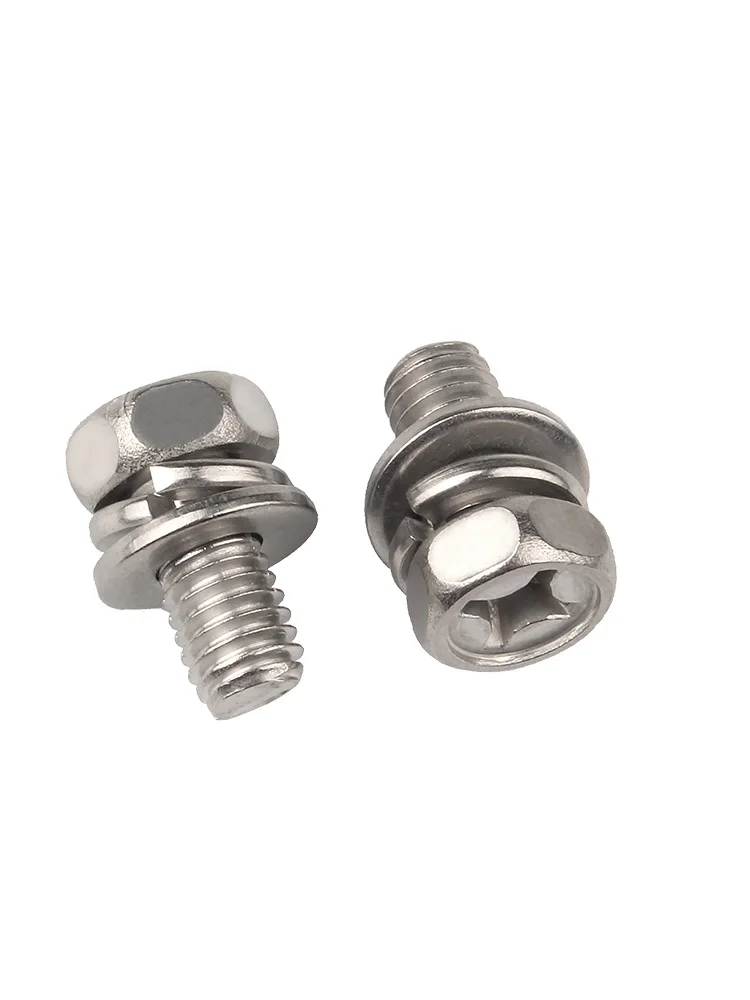 Болты из нержавеющей стали морского класса A4-316 полные шайбы винты с полной