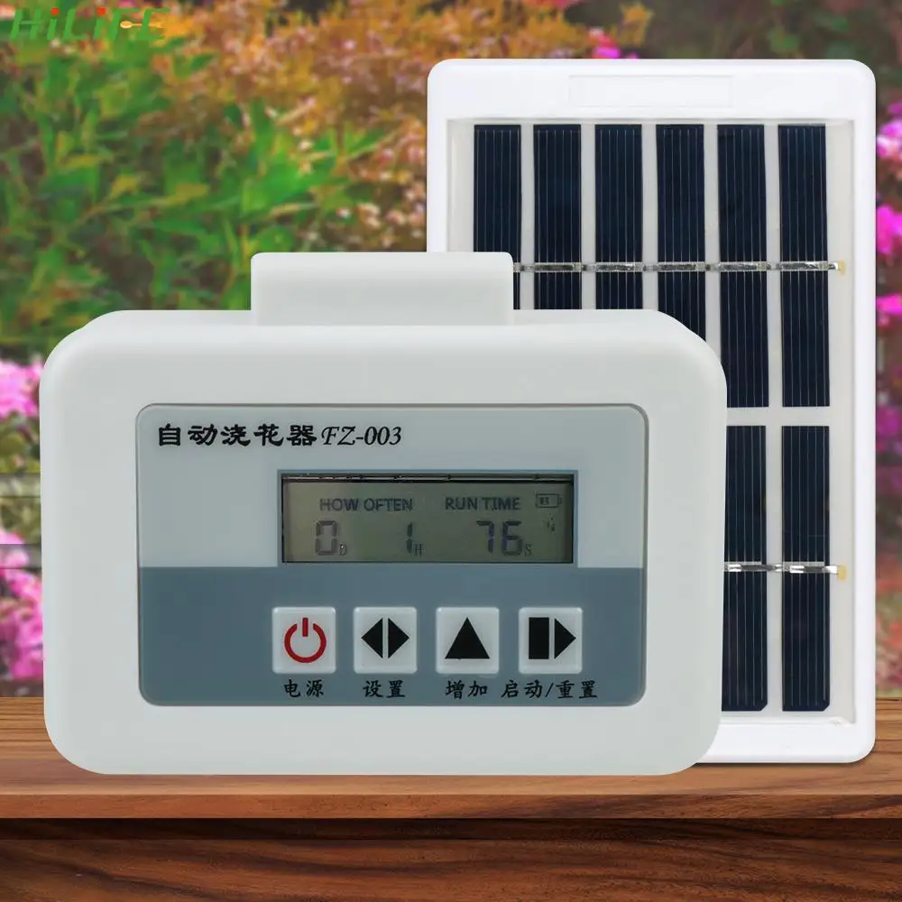 Solar Energy Watering Device Intelligent Potted Drip Sprinkling Automatic Water Pump Garden Dripper Timer Irrigation System