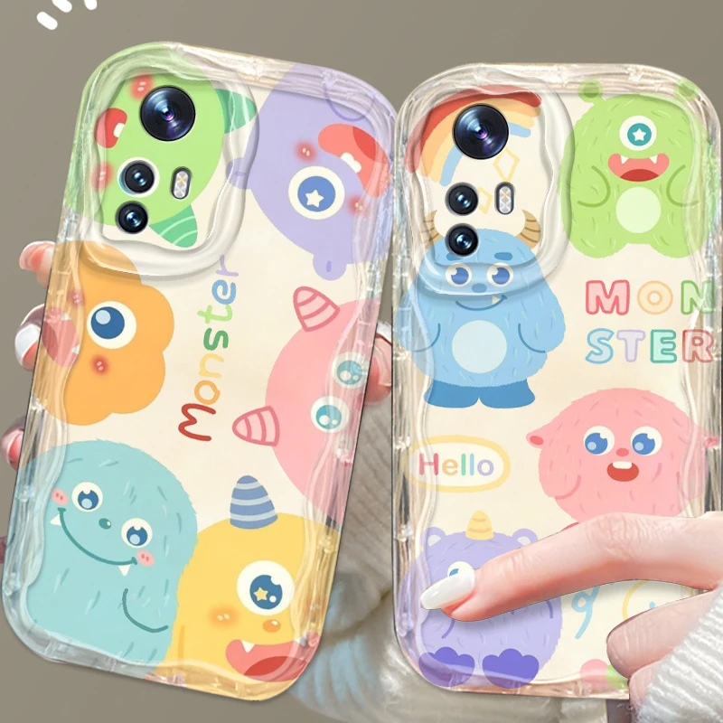 Чехол для телефона с изображением персонажей мультфильмов Monster Power Company Xiaomi Mi 14 12