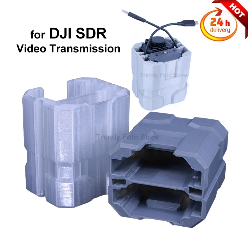 Vloger мягкая задняя крышка для хранения Противоударная DJI SDR защита передатчика