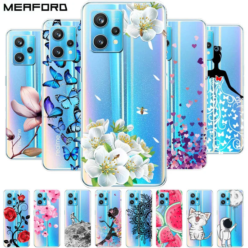 

For Coque Realme Q5 5G Case Q 5 Transparent Soft TPU Silicone Phone Cover For Realme Q5 Pro Case Realme Q5i Clear Fundas