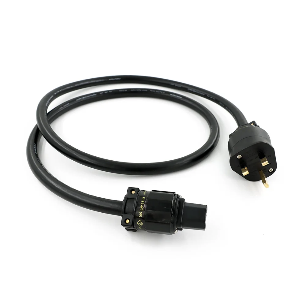 Силовой кабель FURUTECH FP-314Ag с родиевым покрытием FI-UK 1363 (R) NCF