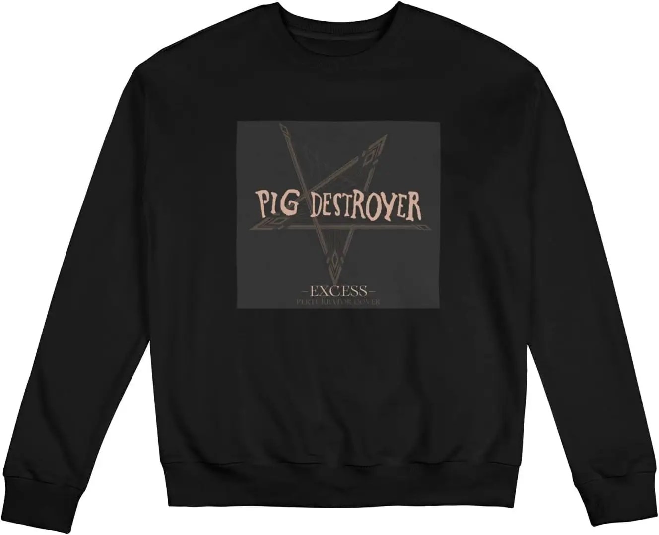 Толстовка Мужская/Женская с длинным рукавом и круглым вырезом