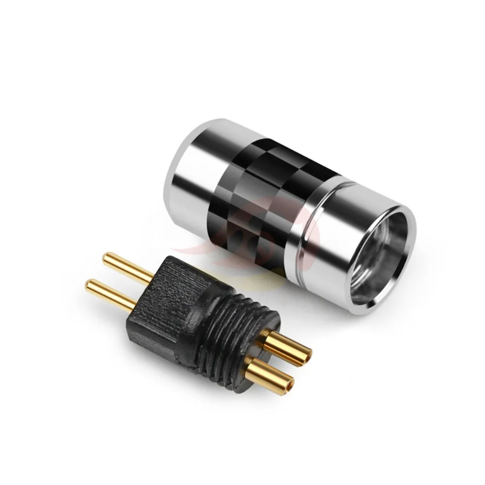 2-штырьковый разъем для наушников 0 78 мм UM3X W4R UE18 Hi-Fi гарнитура позолоченный