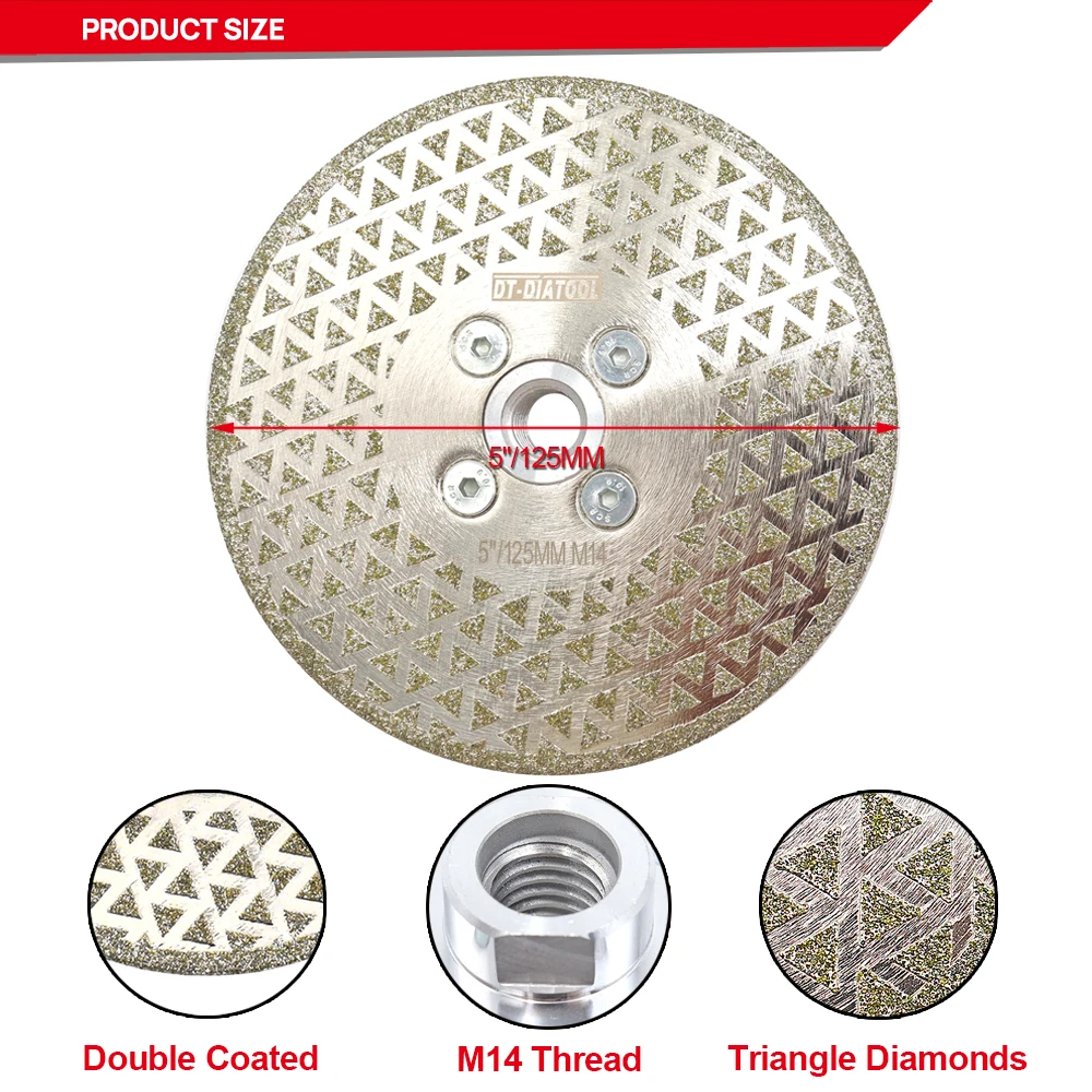Алмазные диски DT-DIATOOL 75/115/125 мм