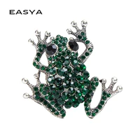 frog brooch cartoon cute funny frog brooch collar pin broches for women clothing metal badges for backpack broches jewelry