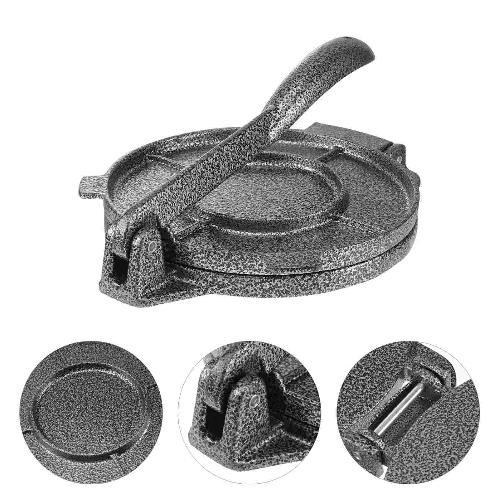 

Tortilla Press Maker Dough Presser Dumpling Tool Machine Roller Pressing Roti Flour Wrapper Corn Iron Making Pizza Round Pastry