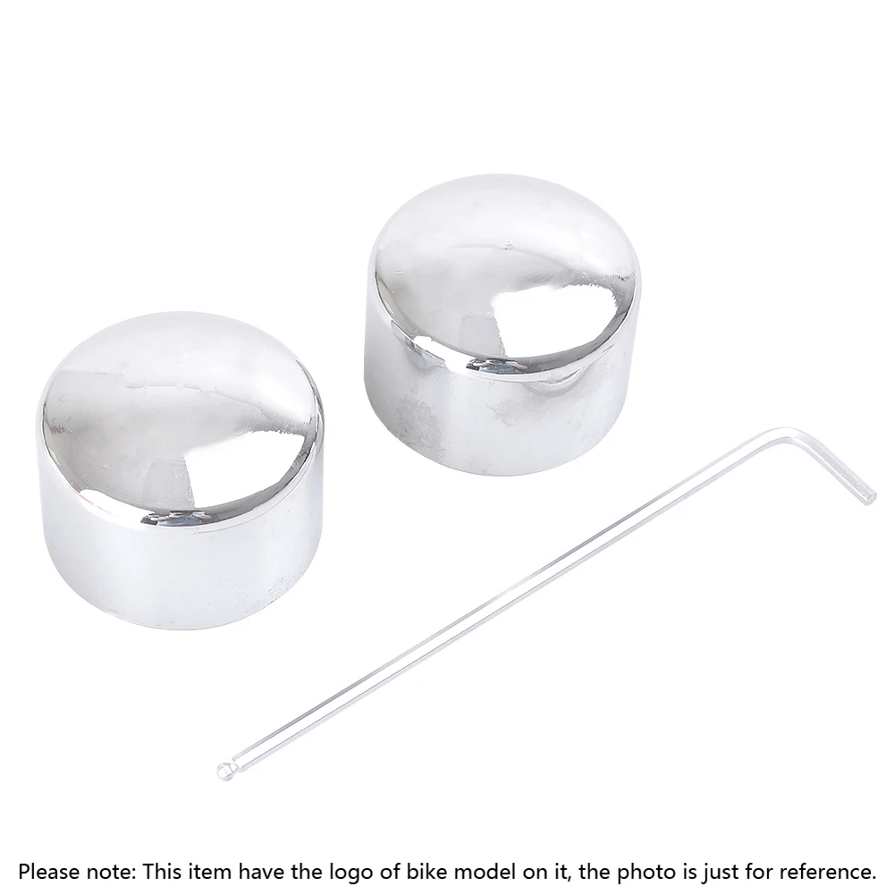 Комплект болтов с крышкой гайки передней оси для Harley Davidson Softail Electra Street Glide Road King Dyna