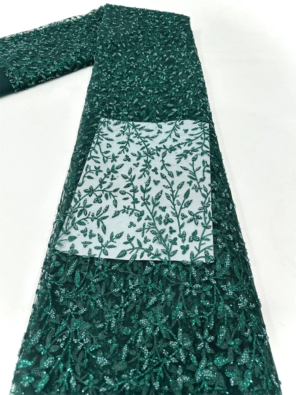 Роскошная африканская кружевная ткань с блестками 2024 высокое качество вышивка