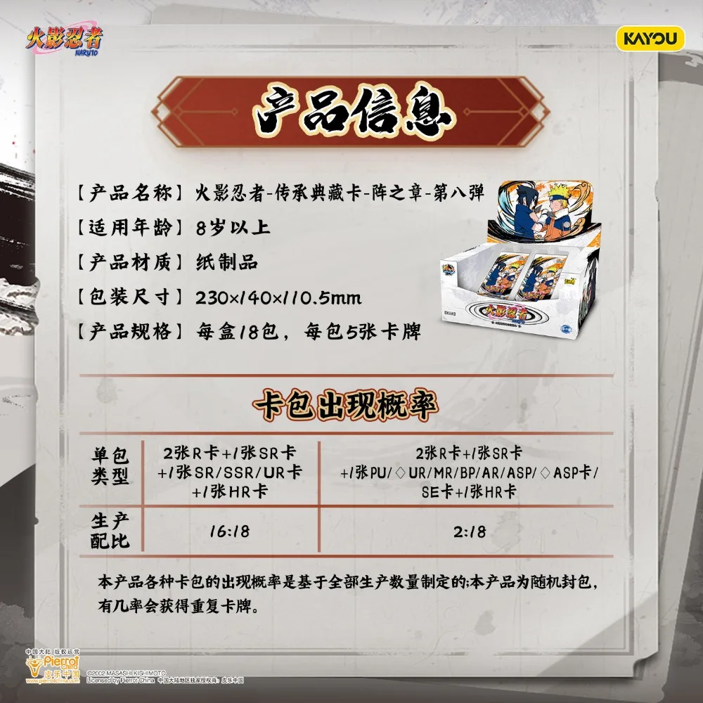 Оригинальная коллекционная карта KAYOU Naruto: Битва карт, Серия 4, Волна 8, Новая лимитированная APS-карта Учиха Саске, Аниме-карта, Игрушка, Подарок (art.: 3920dbd3a18be) - 3920dbd3a18be