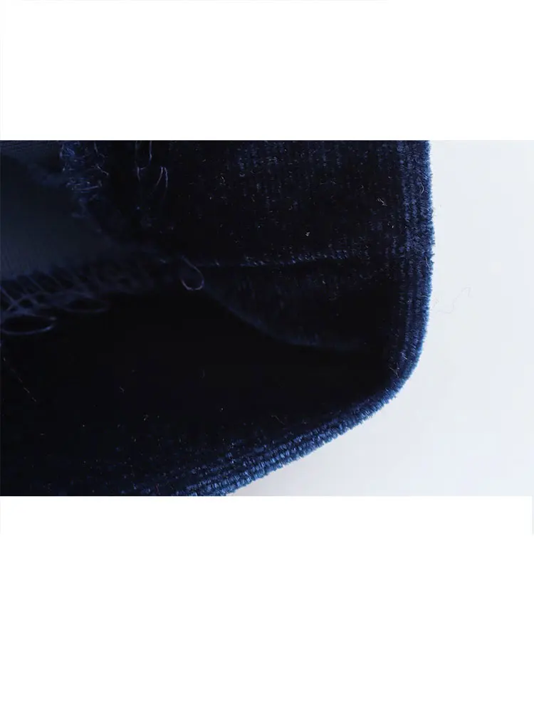 TRAFZA 2024 осеннее бархатное платье для женщин модные трендовые облегающие платья