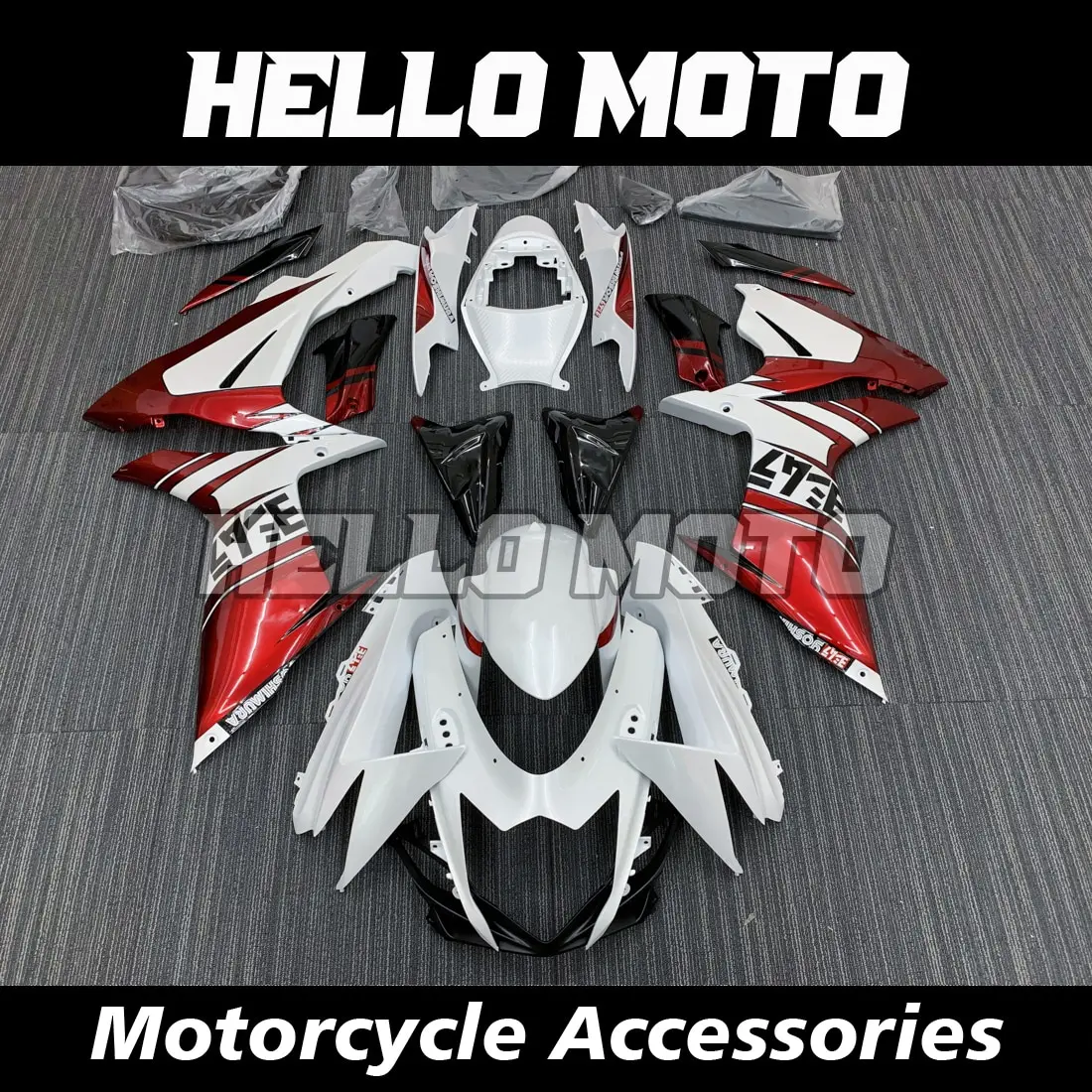 

For Suzuki GSXR600 GSXR750 GSXR 600 GSXR 750 2011-2021 motorcycle fairings accessories L1 L2 L3 L4 L5 L6 L7 L8 L9 Bodywork set