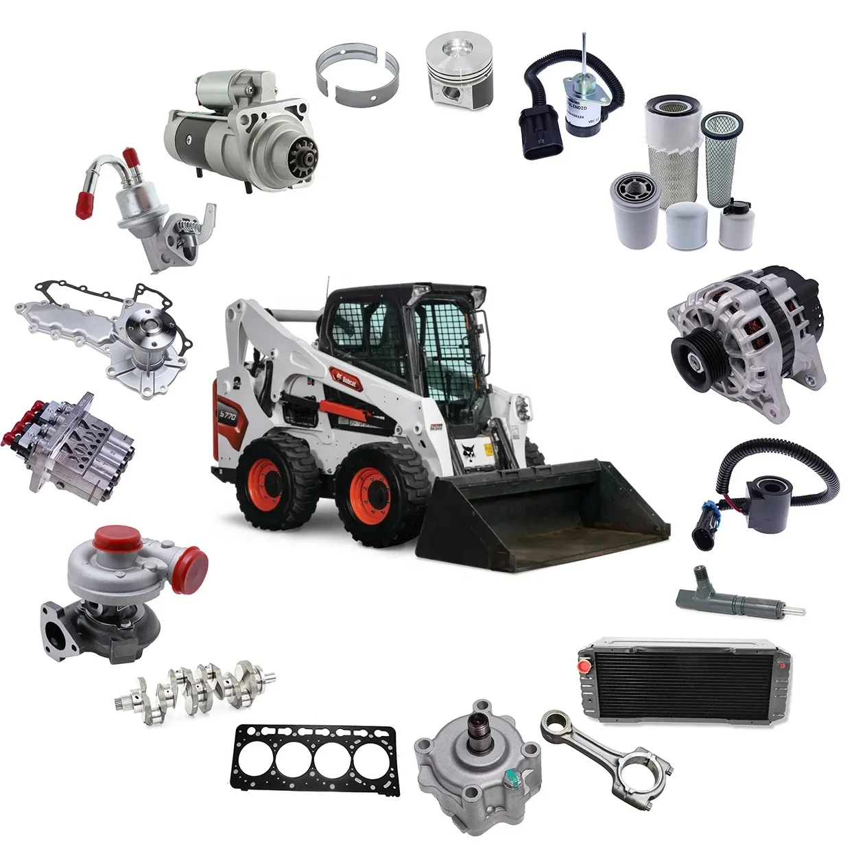 Послепродажный радиатор 450128 ST Dies el Запчасти для радиатора двигателя Lister Petter