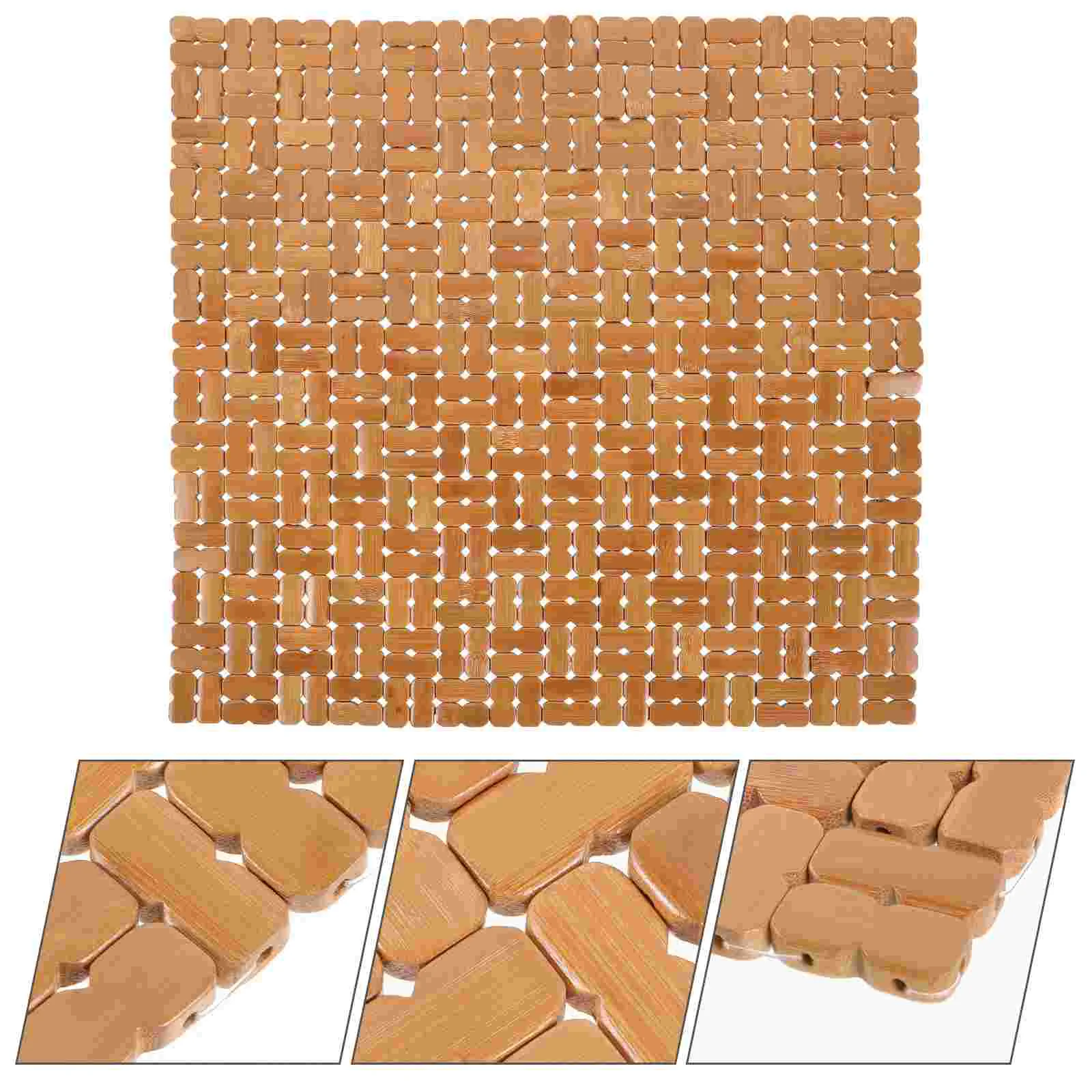 

Seat Mat Sitting Cushion Cushions Car Bedroom Bamboo Chair Seating Small Spaces Square