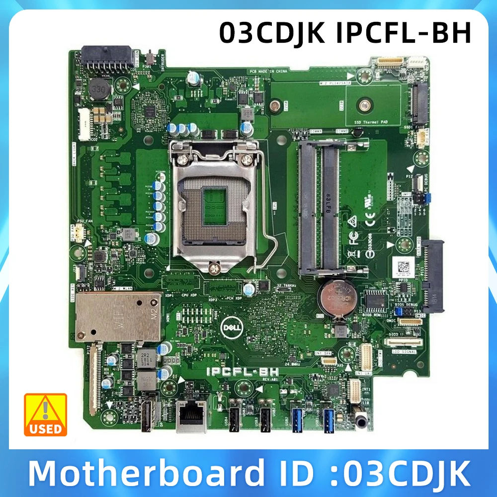 

Материнская плата для Dell OptiPlex 5260 AIO все в одном LGA1151 IPCFL-BH 3CDJK 03CDJK