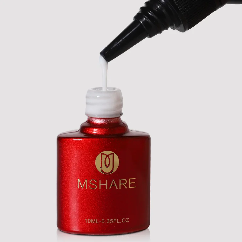 Гель-лак полупрозрачный молочный полуперманентный для ногтей 10/30 мл