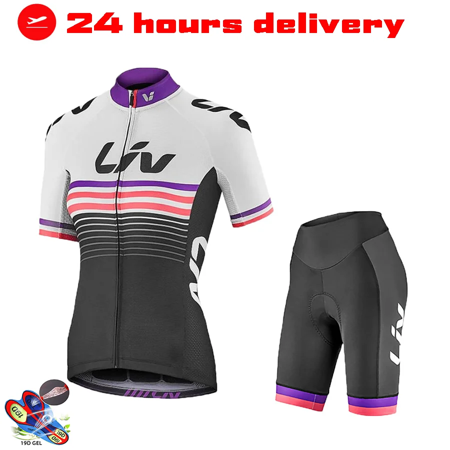 Conjunto de Ropa de Ciclismo de verano para Mujer, uniforme de secado rápido, Jersey de bicicleta, 2022