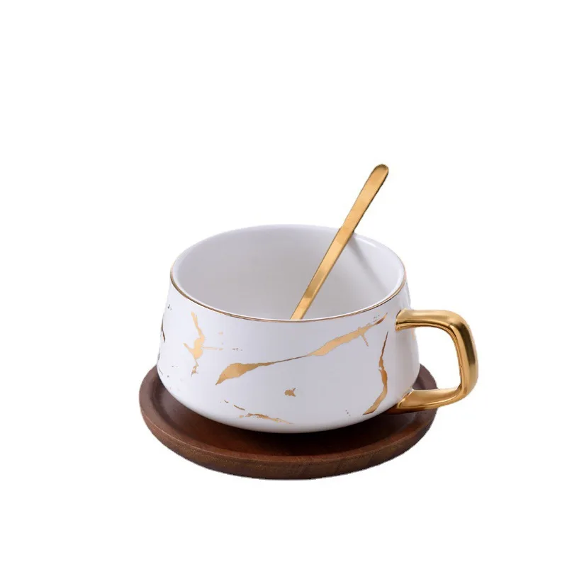 

Gold Stainless Steel Ceramic Handle Macaron Color Soup Spoon Romantic Creatives Western Dessert Fork Spoon Bento Accessories