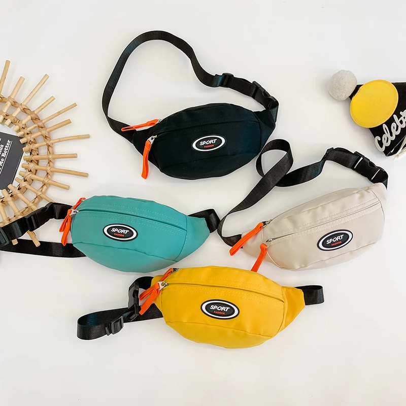 Fashion Children's Chest Bag Handsome Boy's Kids Shoulder Messenger Bags Casual Sports Style Girl's Fanny Pack Purse Handbags