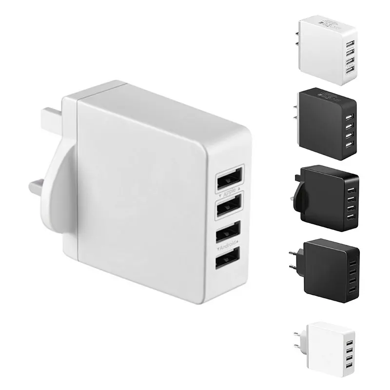 

Зарядное устройство с 4 USB-портами и поддержкой быстрой зарядки