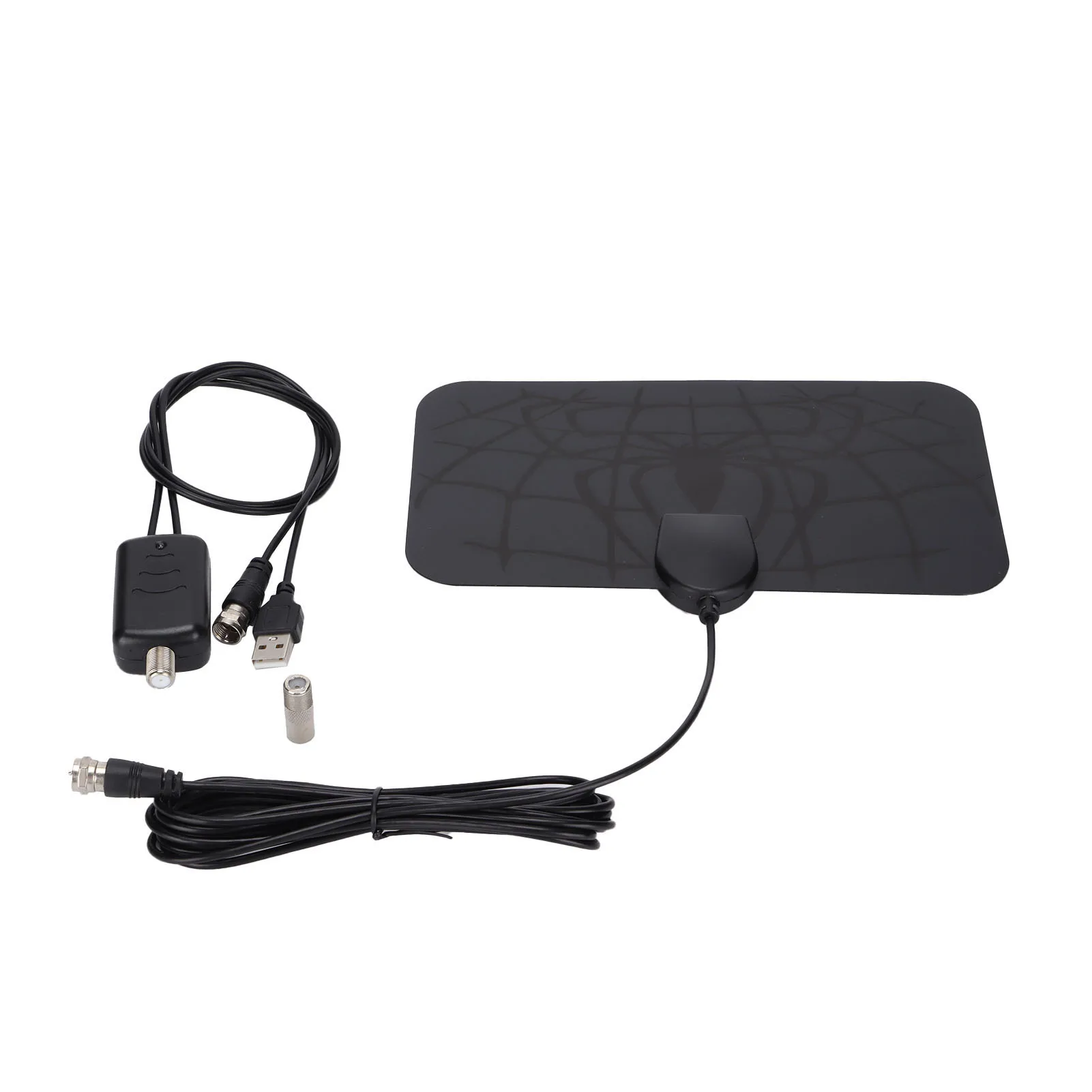 

Amplified HD Digital TV Antenna Support 4K 1080p Long Range Amplifier Signal Booster for All Free Channels