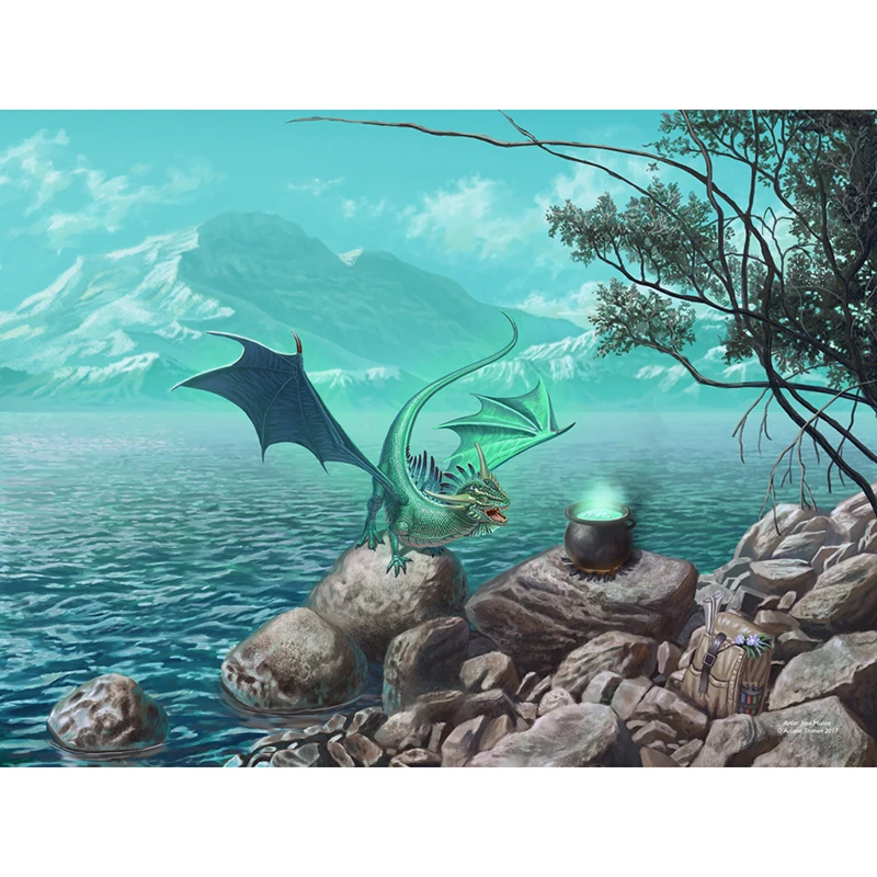 Mouse Pad for Board Games 60x35cm HD Picture Game Mat TCG Cards 12'x24' Playmat MTG Dragon Shield Art Background mat