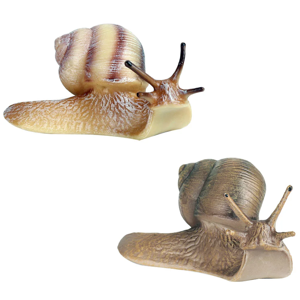 

Snail Miniature Garden Animal Figure Figurine Sculpture Figurines Statue Decorations Landscape Decoration Micro Ornament Mini