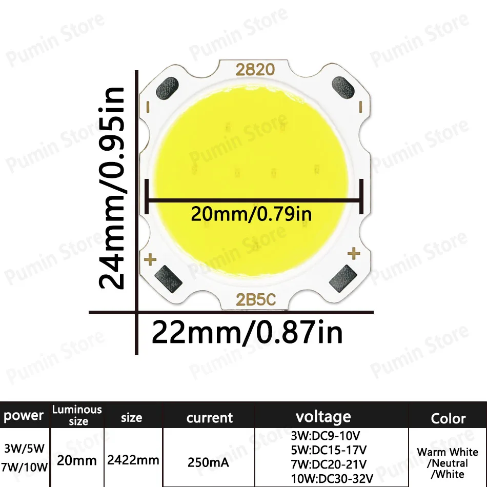 

LED лампа 3W 5W 7W 10W warm and happy
