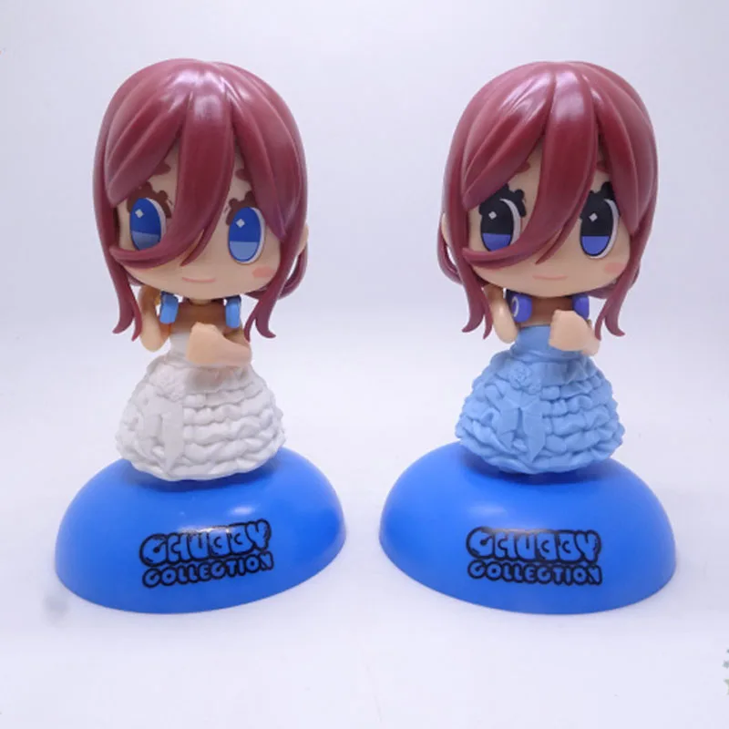 

Original The Quintessential Quintuplets Nakano Miku Q Version Bulk Cargo Cute Anime Action Figures Toys for Boys Girls Kids Gift
