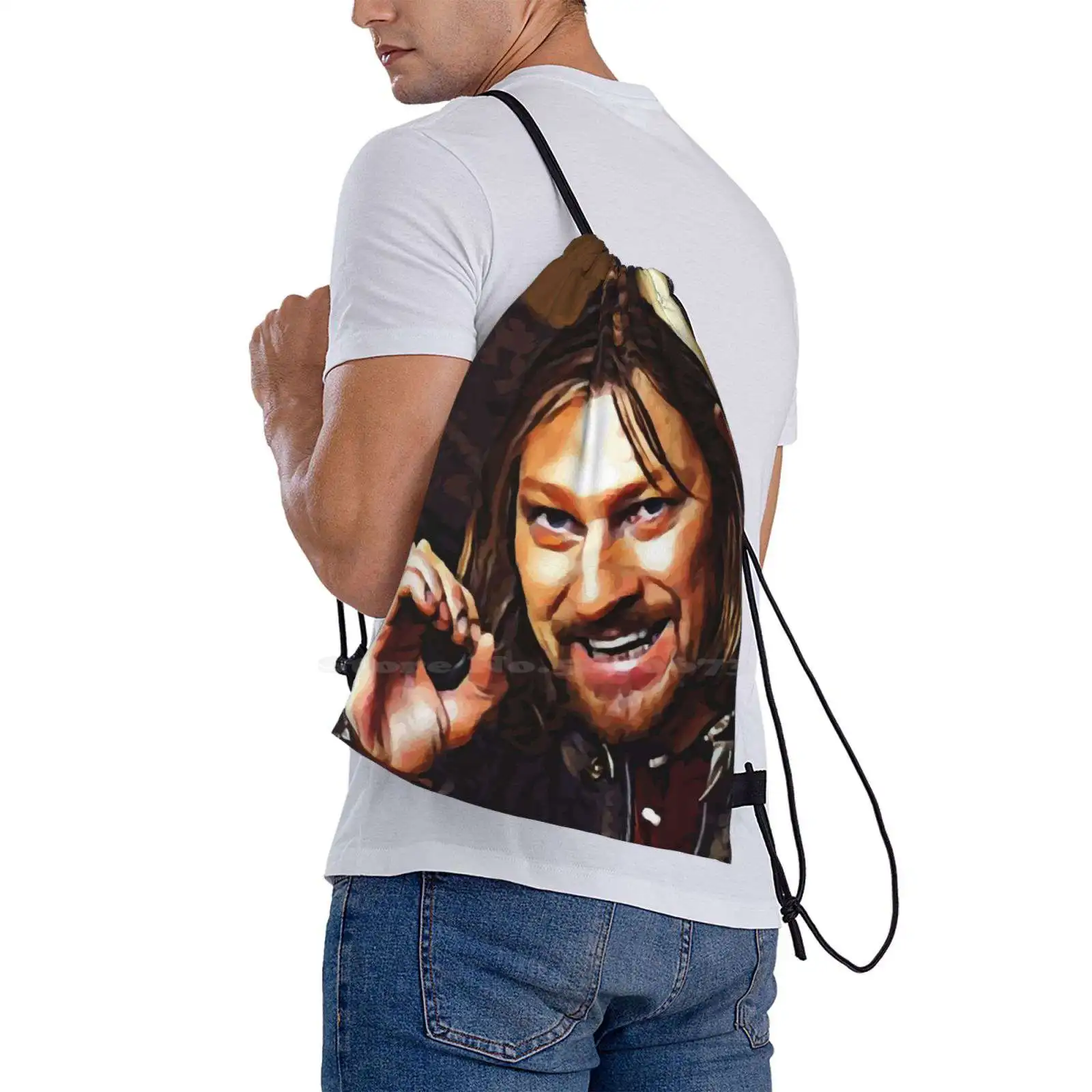 Boromir Sean Bean-не просто горячая распродажа школьный рюкзак модные сумки не мемы Bean