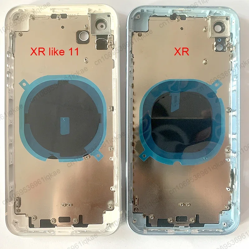Переоборудованный корпус для iPhone XR как до 12 задняя часть корпуса с комплектами