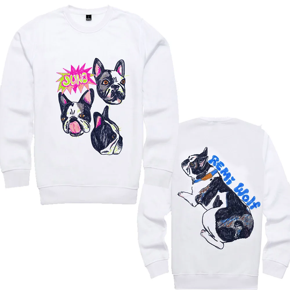 

Remi Wolf Sweatshirt Crewneck Long Sleeve Women Men's Outwear Harajuku Streetwear 90s Social Media Star 3D Clothes Plus Size