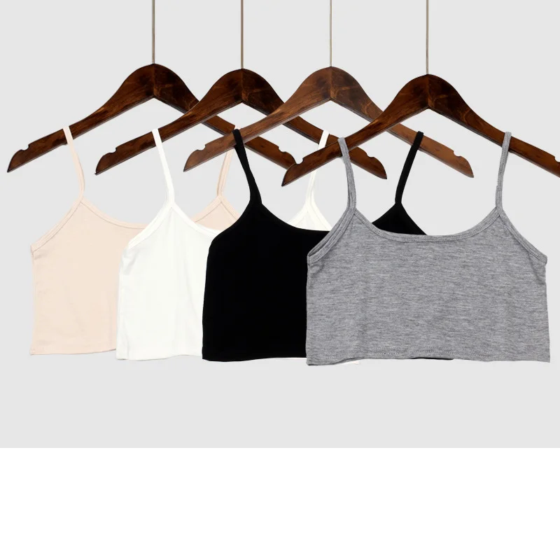 

Suspended Tank Top Women's Loose Fit Versatile Bra Bottom Shirt Underwear Summer Purity Cultivate One's Moral Character Arder