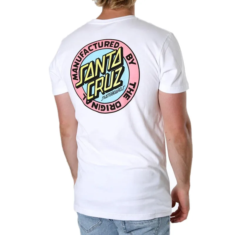 

Мужская футболка с длинным рукавом и принтом в горошек