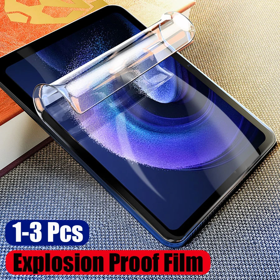 1-3Pcs Hydrogel Film For Xiaomi Pad 5 Pro 11 inch Xiaomi Redmi Pad Mi Pad Pad6 Pro 6 ablet Explosion Proof TPU Screen Protector