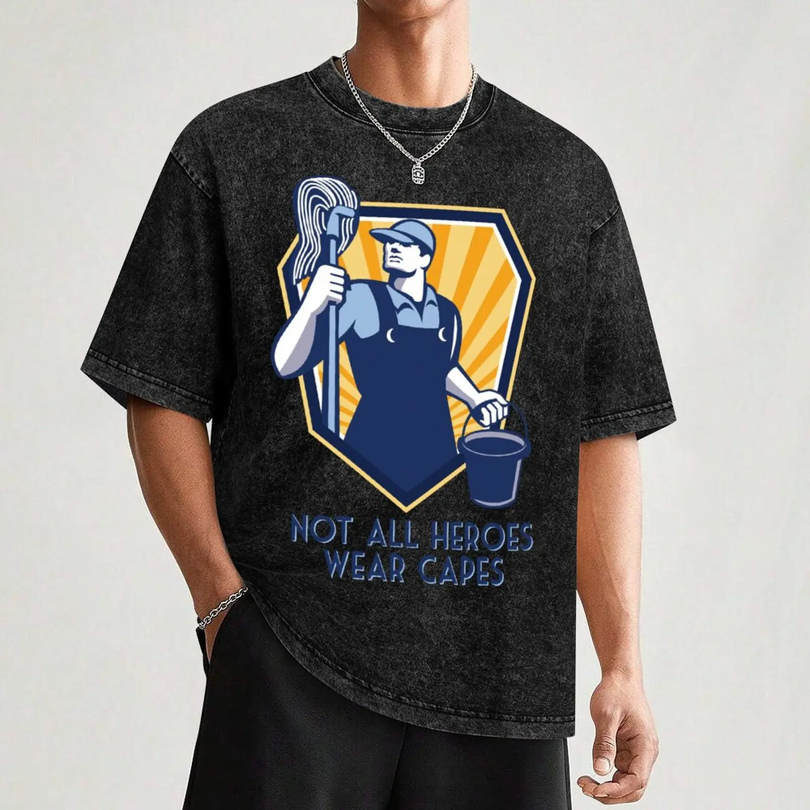 Забавный подарок на заказ для заключенного футболка Not All Heroes Wear с короткими