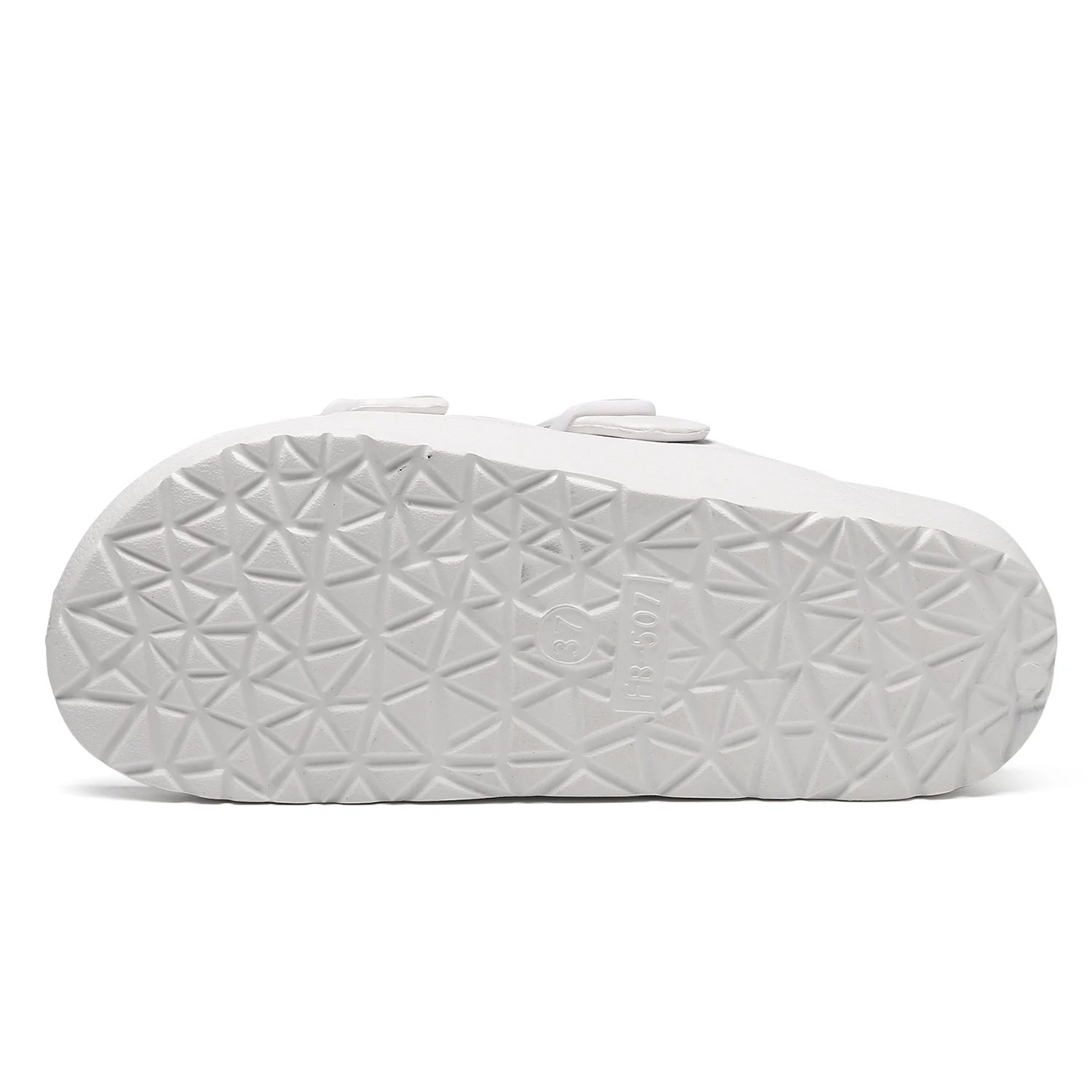 Легкие женские сандалии для сада и пляжа классический телесный цвет без шнурков