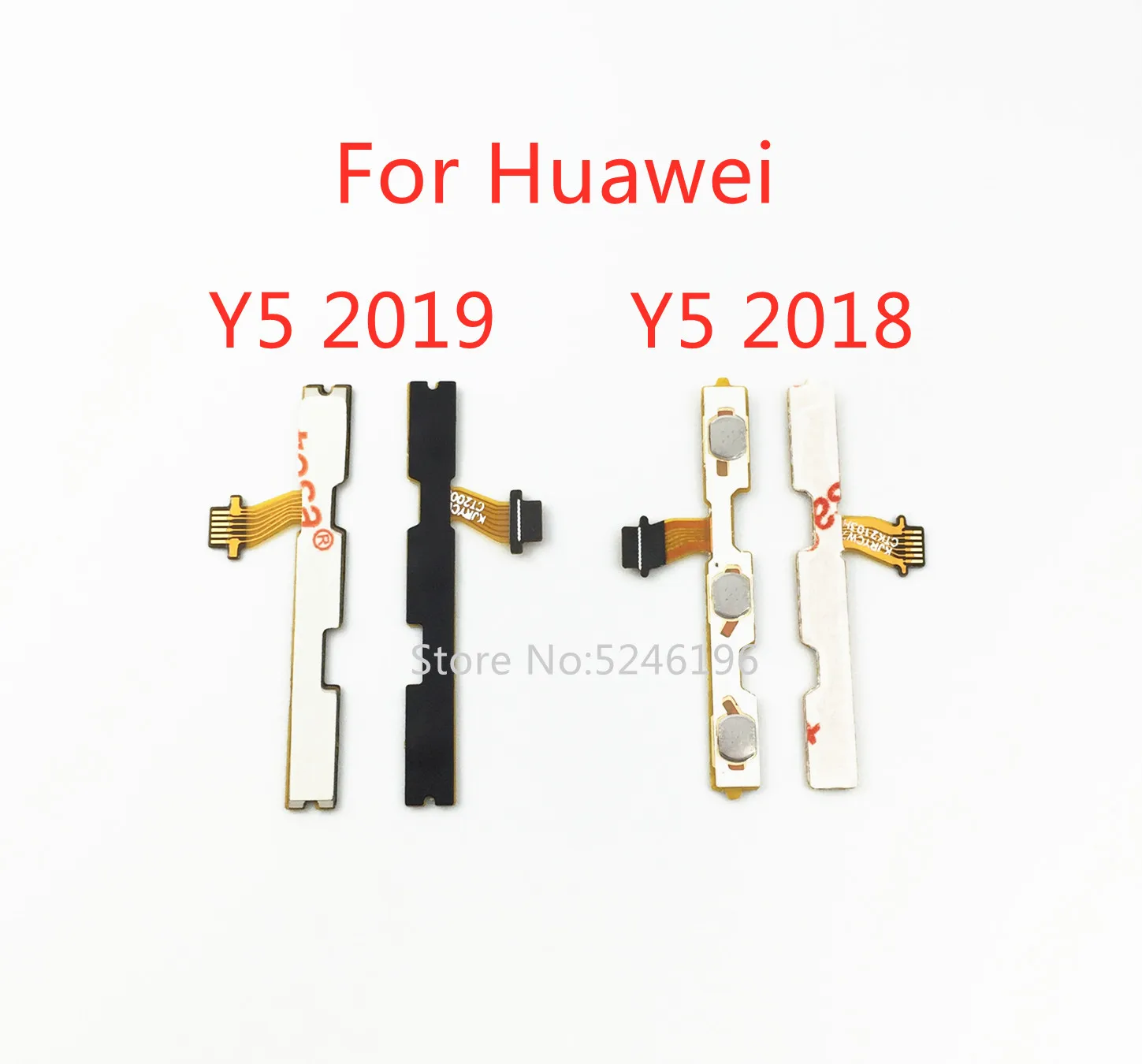 

Applicable to For Huawei Y5 Prime Lite 2017 2018 2019 Switch Power On / Off key Mute Volume Button Ribbon Flex Cable Replacement