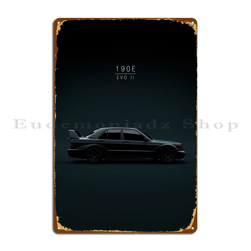 

1990 190e Evolution Ii Metal Sign Bar Iron Wall Cave Wall Decor Create Tin Sign Poster