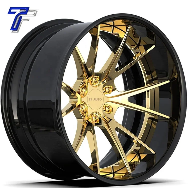 Фото 5X127 Custom Forgiato 2 Piece Chrome 22 26inch кованые глубокие колеса для Шевроле №2