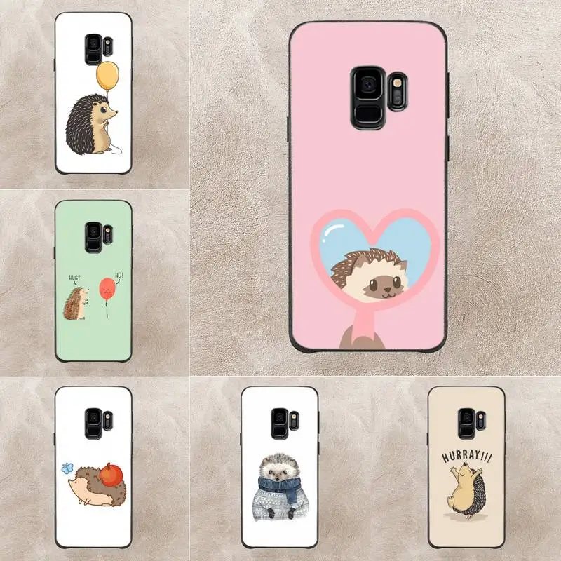 

Cute Animal Hedgehog Phone Case For Samsung Galaxy J200 J2 Prime J2 Pro J6 2018 J250 J4 Plus J415 J5 Prime J7