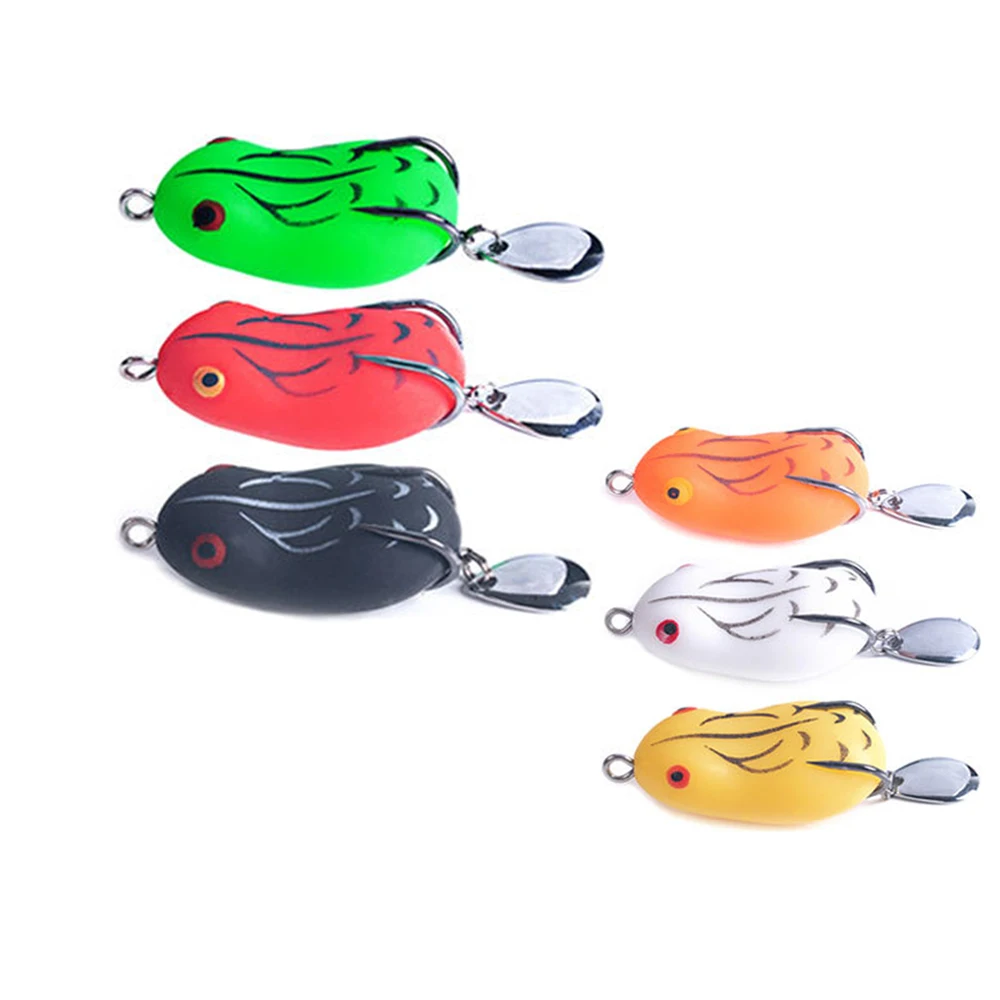 

4.5cm/7g 5cm/12g Mini frog bionic rabbit frog soft bait fishing lure swimbait carp fishing