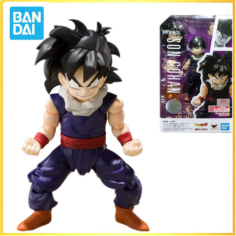 

In Stock Bandai genuine Dragon Ball S.H.Figuarts DRAGON BALL Son Gohan Anime Action Toy figures Model Toys For Children