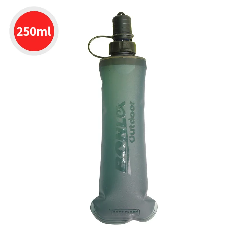 

TPU Folding Soft Flask Sport Water Bottle Water Bag Collapsible Drink Water Bottle Water Bag Running Camping Hiking