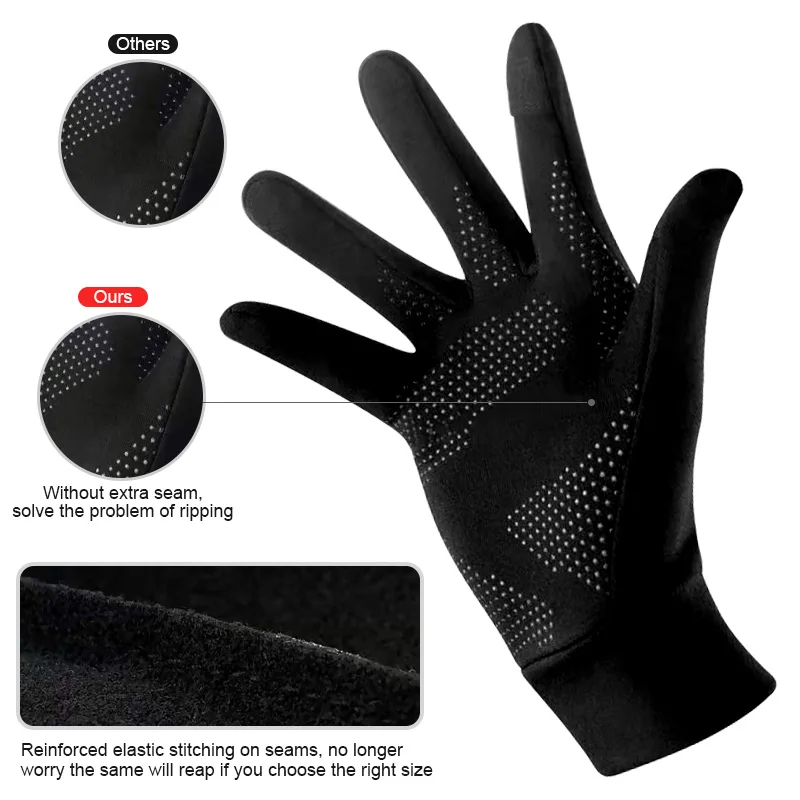 Ветрозащитные велосипедные перчатки для езды на горном велосипеде с сенсорным