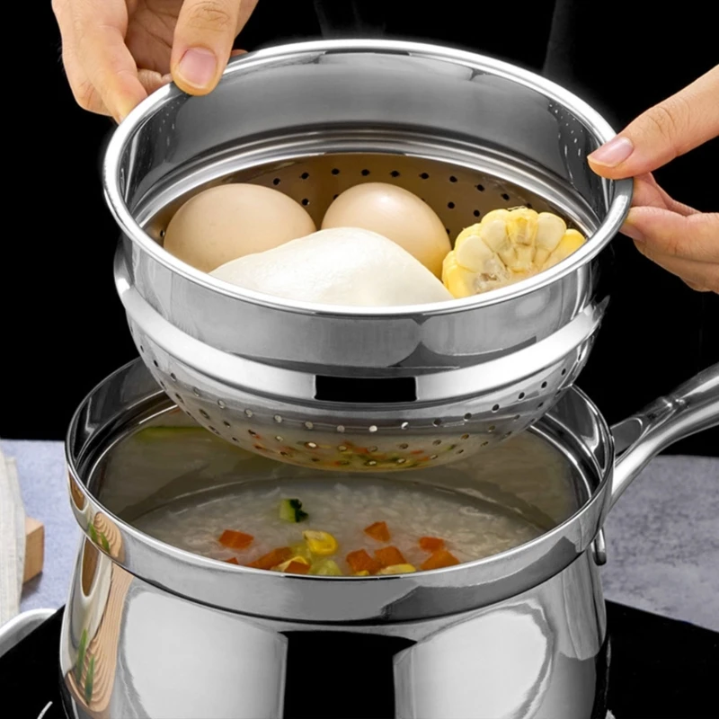 KX4B 304 кастрюли из нержавеющей стали многофункциональные для молочного супа