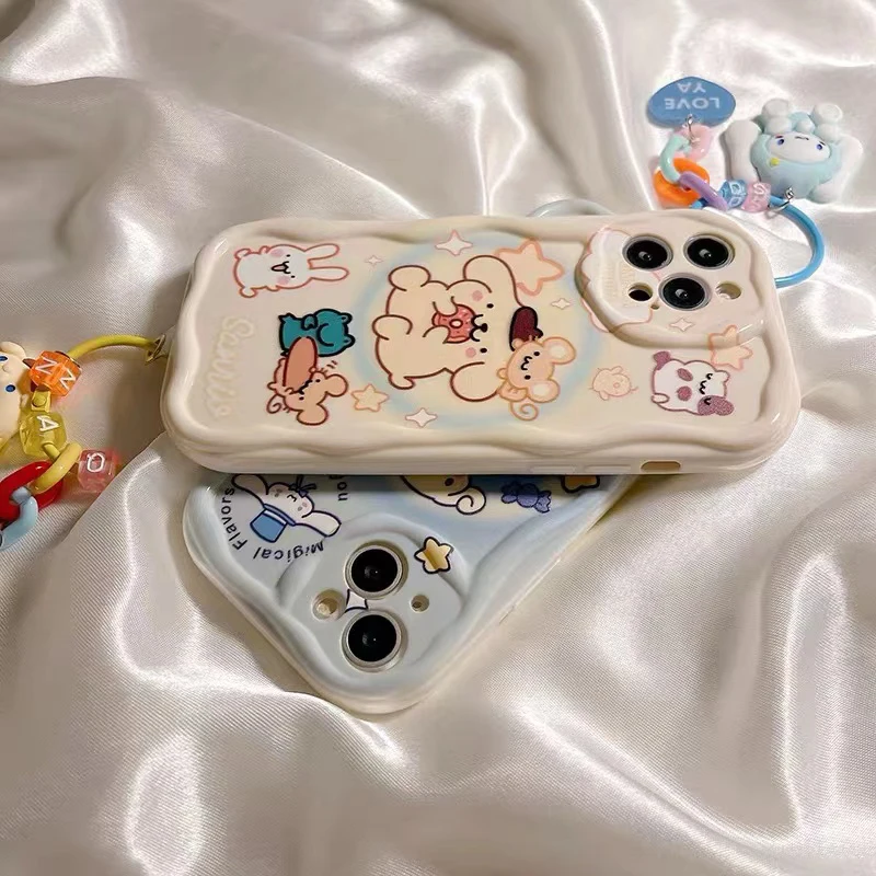 Чехол для телефона Sanrio Pachacco iPhone 15 14 Plus 13 12 11 Pro Max XS X XR 8 7 SE 2022 2020 Силиконовый