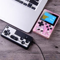 handheld game console retro double 500 in 1 creative cartoon colorful game console retro game player